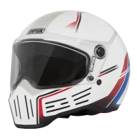 SIMPSON ШОЛОМ M30 ТОВКАЧ БІЛА, L