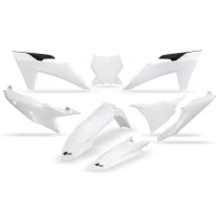 UFO ПЛАСТИК KIT 5-PARTS KTM SX/SXF125-450 23-24 БІЛА 042