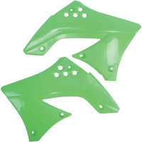 UFO КРИШКИ РАДІАТОРА KAWASAKI KXF 450 '09 КОЛІР ЗЕЛЕНИЙ