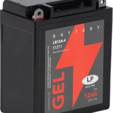 АКУМУЛЯТОР МОТОЦИКЛЕТНИЙ ГЕЛЕВИЙ LANDPORT GB12A-A