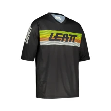 LEATT (2022) СОРОЧКА ROWEROWA MTB ENDURO 3.0 JERSEY BLACK КОЛІР ЧОРНИЙ РОЗМІР L