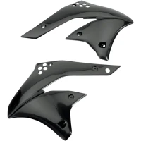 ЗАХИСТ МОТОЦИКЛЕТНОГО РАДІАТОРА UFO KAWASAKI KXF 250 '06 КОЛІР ЧОРНИЙ