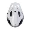 KENNY RACING 2025 ШОЛОМ ВІДКРИТИЙ JET МОДЕЛЬ MILES GRAPHIC WHITE\/GREY КОЛІР BIALY\/SZARY\/CZARNY РОЗМІР S ( 55 - 56 CM ) - зображення 4