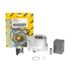 PROMX ЦИЛІНДР КОМПЛЕКТНИЙ ( ЦИЛІНДР + ПОРШЕНЬ VERTEX 23429AB + TOP-END PROX ) KTM SX 50 '09-'23 , HUSQVARNA TC '17-'23 , GAS GAS MC 50 '21-'23 (STD. BORE 39,50MM)