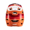LEATT (НОВИНКА 2024) ШОЛОМ ВЕЛОСИПЕДИ MTB GRAVITY 4.0 V24 HELMET FLAME КОЛІР POMARANCZOWY\/BORDOWY\/BIALY РОЗМІР S (55-56 CM) - зображення 6