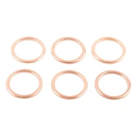 WINDEROSA (VERTEX) ПРОКЛАДКА КОЛЕКТОРА ВИПУСКНОГО HONDA GL1500A 91-00, GL1500I 91-96, GL1500SE 90-00, GL1800 GOLD WING 01-17 (6SZT) КОМПЛЕКТ.