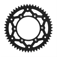 GROSSKOPF ЗІРОЧКА ЗАД АЛЮМІНІЙ T7075 (ERGAL) 899 51 (89951) KTM/HUSQVARNA/HUSABERG (JTA897.51) (LANC. 520) КОЛІР ЧОРНИЙ