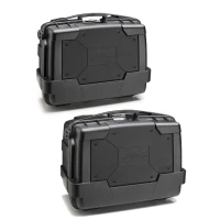 KAPPA 2024/04 KUFRY БІК 46L MONOKEY KGR46 GARDA BLACK LINE LITE (ПАРА = 2 ШТУКИ) + ДОДАТКОВІ ЗАМОК