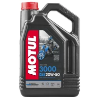 MOTUL МАСТИЛО ДВИГУН 3000 4T 20W50 4L (MINERALNY)