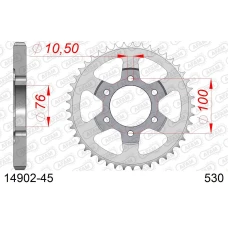 AFAM 2026/04 ШЕСТЕРНЯ ЗАД 816 45 SUZUKI GSXR 1100, GSXR 750 (92-95) (JTR816.45) (LANC. 530)