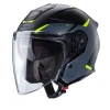 МОТОШОМ ВІДКРИТИЙ CABERG JET FLYON II BOSSКОЛІР ЧОРНИЙ\/СІРИЙ\/ЖОВТИЙ FLUO МАТОВИЙ РОЗМІР M - зображення 1