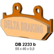 DELTA BRAKING КОЛОДКИ ДИСКОВІ ТОРМОЗНІ KH642 CAN AM MAVERIC 1000 ЛІВИЙ - ZASTEPUJA DB2233MX-D І DB2233QD-D