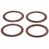 WINDEROSA (VERTEX) ПРОКЛАДКА КОЛЕКТОРА ВИПУСКНОГО KAWASAKI NINJA 600R 88-97, ZEPHYR 91-93, ZR750 (ZR-7) 00, ZR750 (ZR-7S) 01-05, ZX550 GPZ 84-85 (КОМПЛЕКТ 4 ШТУКИ) - зображення 2