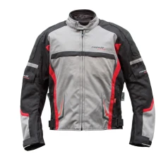 ROLEFF ВЕЛИКА АКЦІЯ КУРТКА TEKSTYLNA КОРОТКА МОДЕЛЬ GS1824 Z МЕМБРАНА WIND-TEX I Z WYPINANA PODPINKA ТЕРМО КОЛІР CZARNY/SZARY/CZERWONY РОЗМІР S