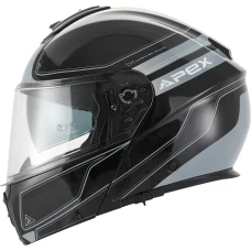 APEX ШОЛОМ MT300 SYDNEY BLACK/SILVER L