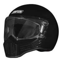 SIMPSON ШОЛОМ M30 ТВЕРДИХ ЧОРНИЙ, L