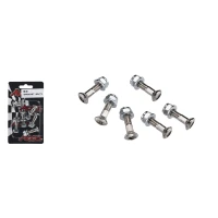 ACCEL КОМПЛЕКТ БОЛТІВ ЗІРОЧКИ ЗАДНЬОЇ Z NAKRETKAMI (6 ШТУКИ.) M8X34MM