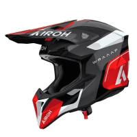 AIROH CROSS / ENDURO / ATV / QUAD WRAAAP CONQUER КОЛІР ЧОРНИЙ/ЧЕРВОНИЙ/БІЛИЙ РОЗМІР M