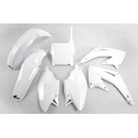 UFO КОМПЛЕКТ ПЛАСТІКОВ HONDA CR 125/250 '04-'07 КОЛІР БІЛИЙ (HO103E041)