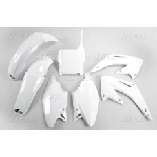 UFO КОМПЛЕКТ ПЛАСТІКОВ HONDA CR 125/250 '04-'07 КОЛІР БІЛИЙ (HO103E041)