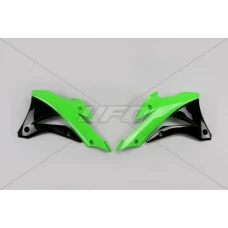 UFO КРИШКИ РАДІАТОРА KAWASAKI KX 85 '14-'20 КОЛІР ZILEONY ЧОРНИЙ