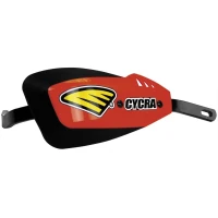 CYCRA КРИШКИ RAK (РУЧКА - АЛЮМІНІЙ ЯДРО) Z КРІПЛЕННЯМ (28,6MM - КРІПЛЕННЯ 1CYC-1156-12 W КОМПЛЕКТІ) МОДЕЛЬ SERIES ONE КОЛІР ЧЕРВОНИЙ