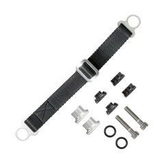BIKETEC РЕМІНЬ DO WYCIAGANIA МОТОЦИКЛА DO JAPONSKICH C2, 330CM X 2,5MM X 25MM  КОЛІР МАТЕРІАЛ ЧОРНИЙ, MATEAL ЧОРНИЙ