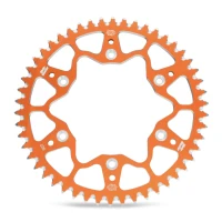 MOTO-MASTER ЗІРОЧКА ЗАД АЛЮМІНІЙ T7075 (ERGAL) 4486 49 (448649) KTM SX 85 '04-'18, 105 XC '07-'11 КОЛІР КОЛІР ПОМАРАНЧ (JTR895.49) (LANC. 428)