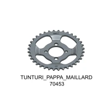 TEC-X ЗАД SPROCKET 36 ЗУБІВ (415) TUNTURI PAPPA - MAILLARD