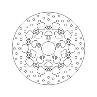 BREMBO SERIE ORO BRAKEDISC ПЛАВАЮЧИЙ