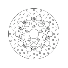 BREMBO SERIE ORO BRAKEDISC ПЛАВАЮЧИЙ