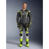 ALPINESTARS ШКІРА SUITE 1-PCS GP TECH V5 BLACK/WHITE/FLUO ЖОВТИЙ 54