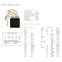 DZE РЕГУЛЯТОР НАПРУГИ POLARIS 300/400/500 (OEM-) (ESR950)