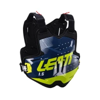 LEATT (НОВИНКА 2024) ЗАХИСТ КЛІТКИ ГРУДНОЇ (BUZER) CHEST ПРОТЕКТОР 1.5 TORQUE BLUE КОЛІР GRANATOWY/ZOLTY FLUO РОЗМІР УНІВЕРСАЛЬНИЙ