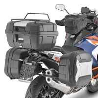 KAPPA СТЕЛАЖ KUFROW БОКОВИХ MONOKEY KTM 1290 СУПЕР ADVENTURE R 21 - ROWNIEZ ПІД KUFRY RETRO-FIT K-VENTURE АЛЮМІНІЙ І K'MISSION АЛЮМІНІЙ