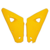 UFO КРИШКИ РАДІАТОРА HUSQVARNA 2T '00-'05, 4T '02-'04 (ВЕРХНІЙ) КОЛІР ЖОВТИЙ RM - WYCOFANE Z OFERTY - ПРОДАЖА