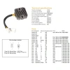 DZE РЕГУЛЯТОР НАПРУГИ SUZUKI GS500E 89-02, GSF400 91-93 (ESR170) - зображення 2