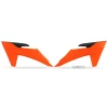 UFO КРИШКИ РАДІАТОРІВ KTM SX\/SXF(SX-F) 125\/250\/300\/350\/450F 2023 КОЛІР КОЛІР ПОМАРАНЧ FLUO - зображення 2