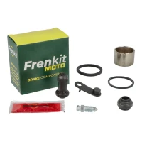 FRENKIT MOTO 2026/05 КОМПЛЕКТ РЕМОНТУ СУПОРТА ТОРМОЗНОЇ (USZCZELNIENIA + TLOCZKI) NISSIN (ПОРШЕНЬ FI 27MM) ЗАД HONDA CR 125 / 250 R '87-'01, CR 500 '84-'01, CRM 250 '89-'98