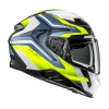 HJC ШОЛОМ F71 FES WHITE\/FLUO YELLOW\/BLUE MC3HSF XL - зображення 3