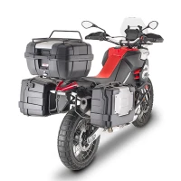 KAPPA СТЕЛАЖ KUFROW БОКОВИХ MONOKEY APRILIA TUAREG 660 '21 - ROWNIEZ ПІД KUFRY RETRO-FIT K-VENTURE АЛЮМІНІЙ І K'MISSION АЛЮМІНІЙ