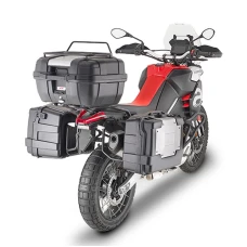 KAPPA СТЕЛАЖ KUFROW БОКОВИХ MONOKEY APRILIA TUAREG 660 '21 - ROWNIEZ ПІД KUFRY RETRO-FIT K-VENTURE АЛЮМІНІЙ І K'MISSION АЛЮМІНІЙ