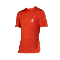 LEATT (НОВИНКА 2024) СОРОЧКА ROWEROWA MTB ALLMTN 2.0 JERSEY GLOW КОЛІР ЧЕРВОНИЙ РОЗМІР XL