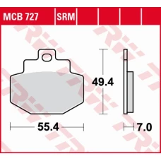 TRW LUCAS ZF КОЛОДКИ ДИСКОВІ ТОРМОЗНІ KH321 SINTER BENELLI ADIVA 125/150 '00-'06, PIAGGIO GTX/HEXAGON 125 '00-'03, VESPA GTS '07-, GTV 125 '07-'09, GTS 150 '17-, BILISSIMA 125 '14-'16, RED 125 '17-, ЗАД
