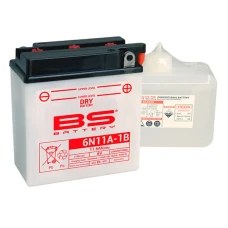 BS АКУМУЛЯТОР 6N11A-1B 6V 11AH 122X62X131 OBSLUGOWY - ELEKTROLIT OSOBNO (6) UE2019/1148