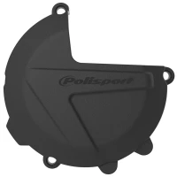 POLISPORT ЗАХИСТ КРИШКИ (DEKLA) КОМПЛЕКТА СЦЕПЛЕННЯ KTM SX/EXC/XC/XC-W 250/300 '17-'22 (TPI); HUSQVARNA TC 250 '17-22'; TE 250/300 '17-'22 (TPI) КОЛІР ЧОРНИЙ