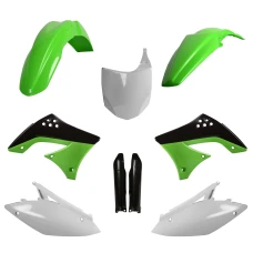 POLISPORT КОМПЛЕКТ ПЛАСТІКОВ (ПОВНИЙ KIT) KAWASAKI KX 450F '09-'11 W КОМПЛЕКТІ TABLICA ПЕРІД (8656800002) I КРИШКИ AMORTYZAROROW (8351800002) КОЛІР ЗЕЛЕНИЙ