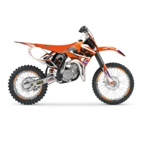 BLACKBIRD КОМПЛЕКТ НАЛІПОК (OKLEIN) KTM SX 85 '06-'12 DREAM 5 КОЛІР КОЛІР ПОМАРАНЧ ЧОРНИЙ