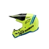 ALPINESTARS ШОЛОМ SM3 YOUTH RADIUM ЖОВТИЙ FLUO\/BLACK\/BLUE YM 50-51CM - зображення 7