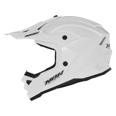 NOX ШОЛОМ CROSS / OFFROAD N761 SOLID KID / JUNIOR (DZIECIECY) КОЛІР БІЛИЙ БЛИСК РОЗМІР L